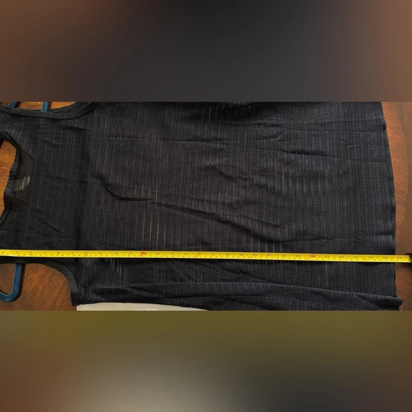 Sessa Beach Cover Up Netting lightweight sleeveless Black -Size Small/Med - Picture 4 of 7